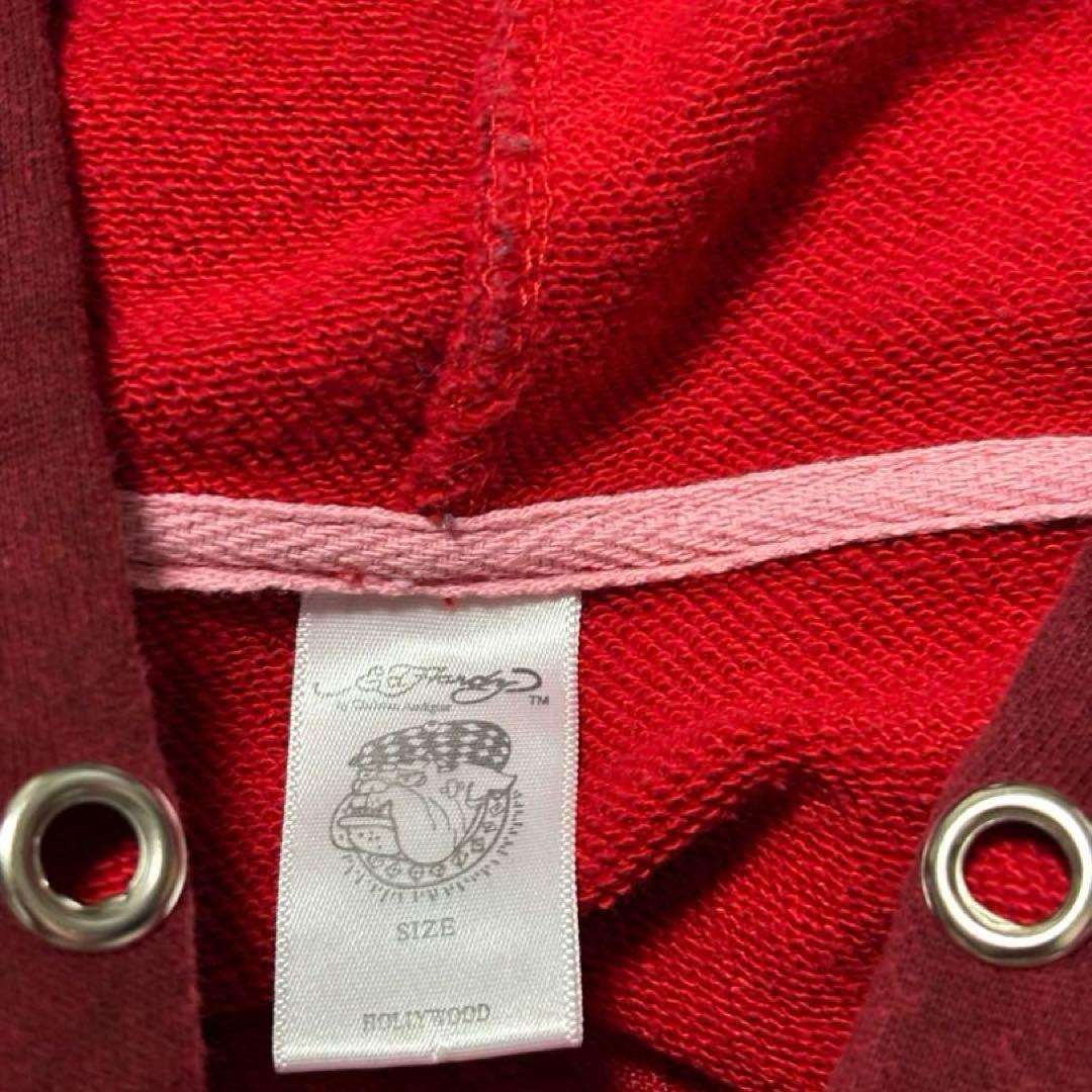 エドハーディー×クリスチャンオードジェ− フルジップパーカー　スカル　ドラゴン