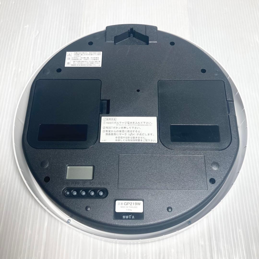 美品 SEIKO 壁掛け時計 衛生電波時計 GP219W オフィス アナログ