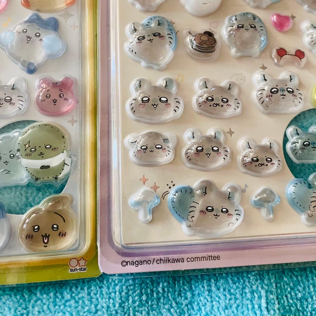 ちいかわ BONBON DROP シール 4点セット【固いぼんぼんシールです】