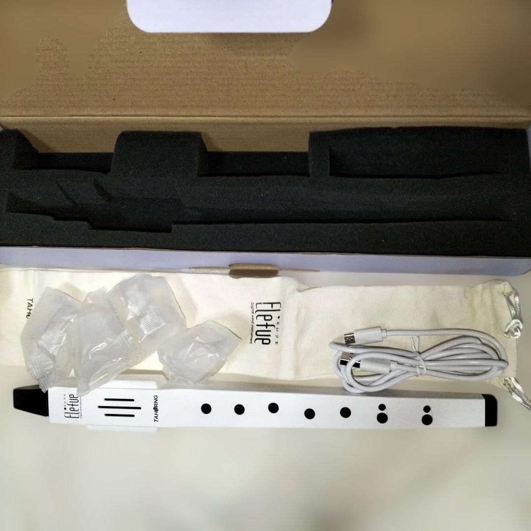 TAHORNG 電子リコーダー Elefue エレフエ EF10WH ホワイト