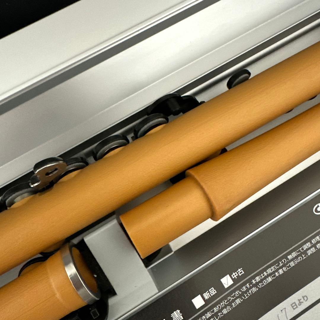 激レア GUO NEW VOICE リングキー フルート 管楽器 ケース付属