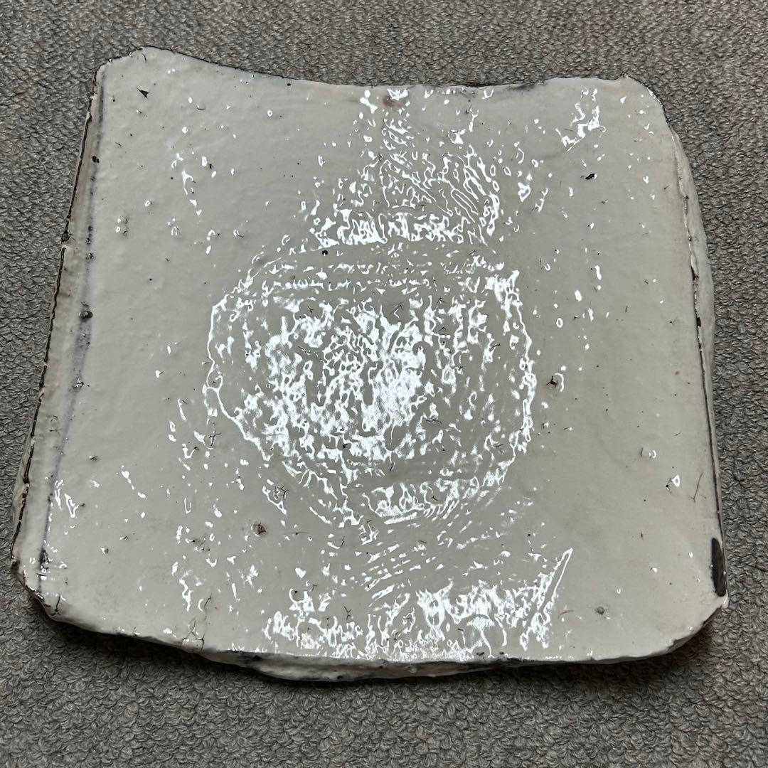 辻村史朗 粉吹八寸 皿