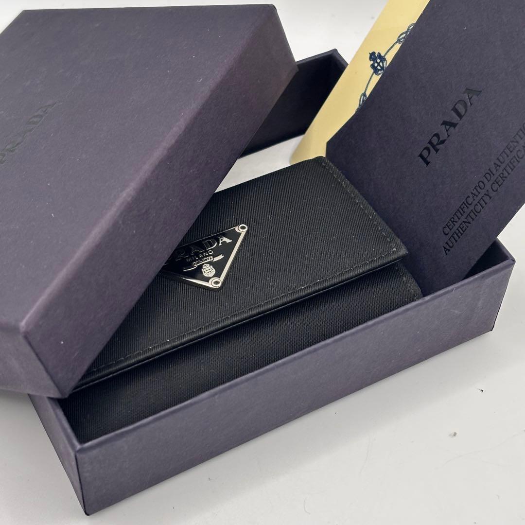 M222】PRADA☆TESSUTO 6連キーケース 未使用