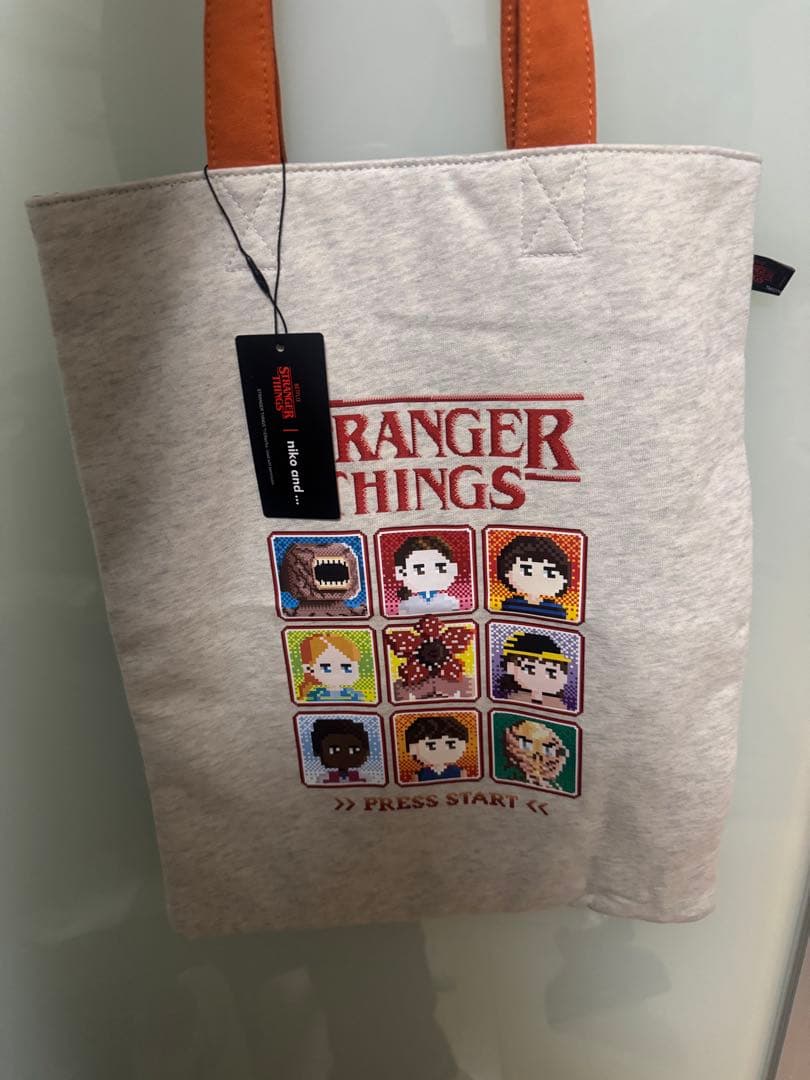 新品未使用 ニコアンド ストレンジャーシングス コラボ トートバッグ