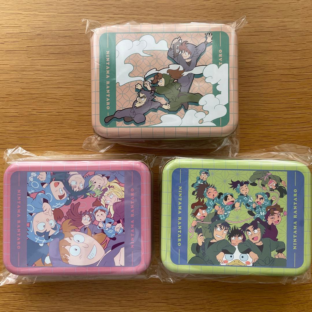 忍たま乱太郎 クッキー缶 3種 イオン限定 - メルカリ