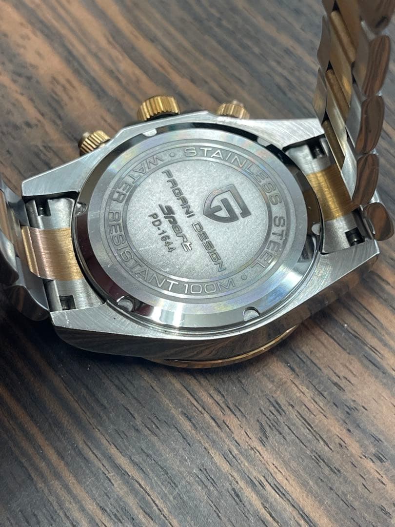 クロノグラフ腕時計VK63クォーツ搭載 サファイアガラス風防