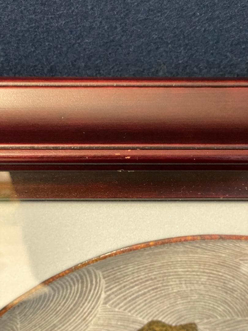 九谷焼 谷敷正人作 陶額雪月花『雪』飾絵皿 飾皿 陶板画