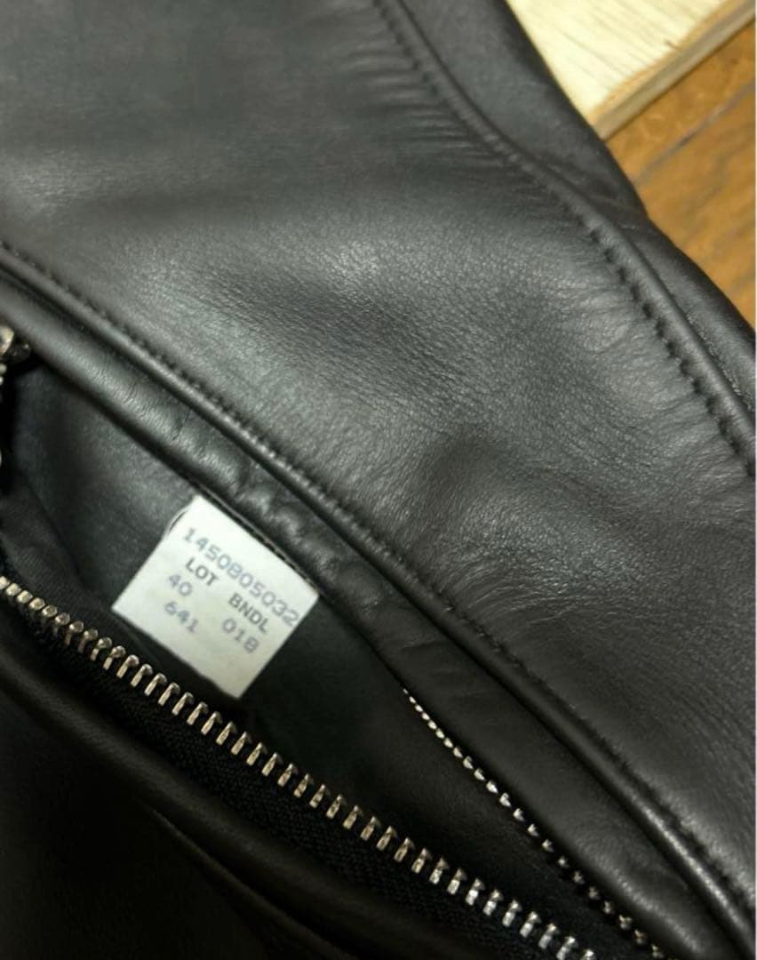 超美品‼️最新型schott641 40インチライダースインナーボア付