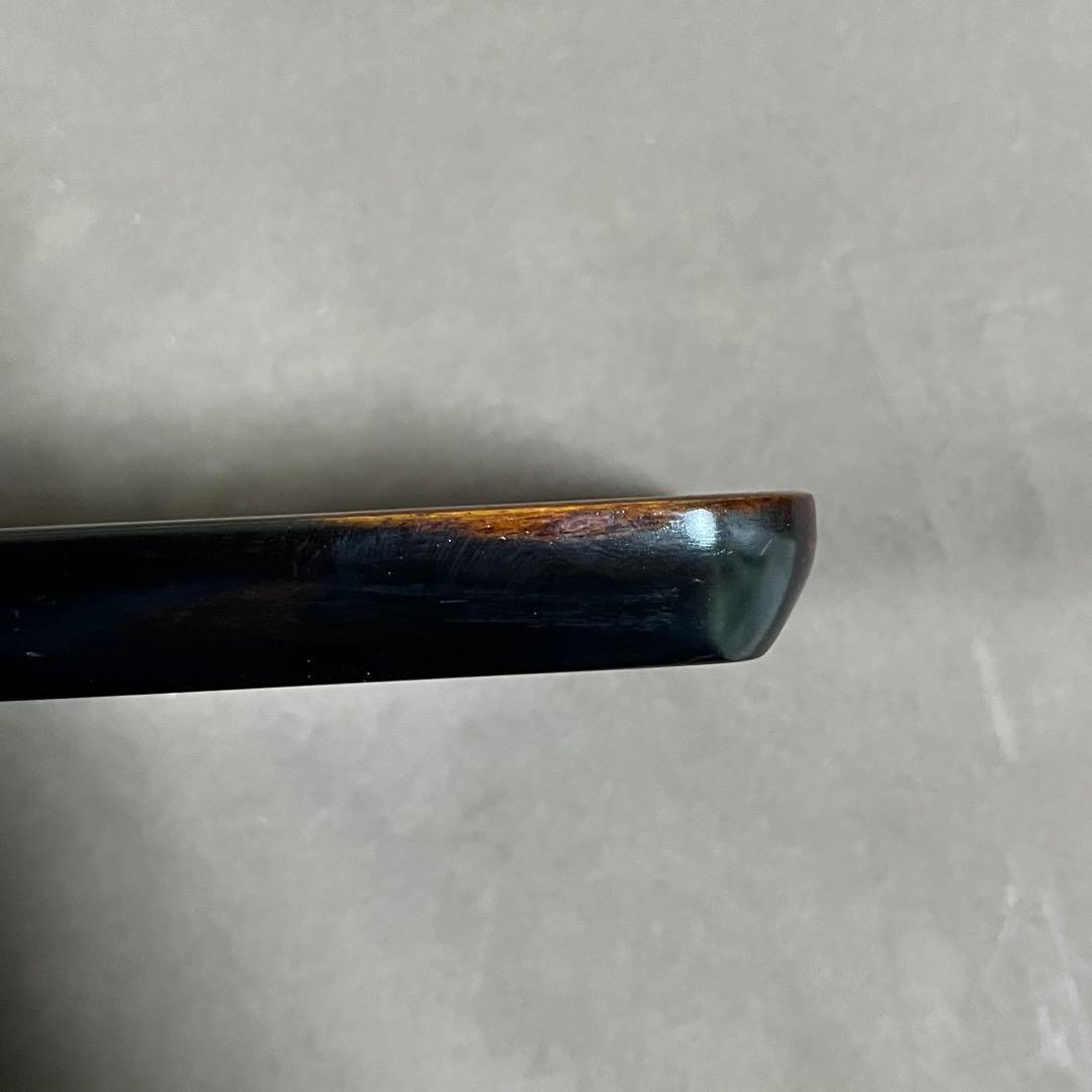 黒柿拭漆盆(くろがきふきうるしぼん) 286mm×130mm×18mm№9205