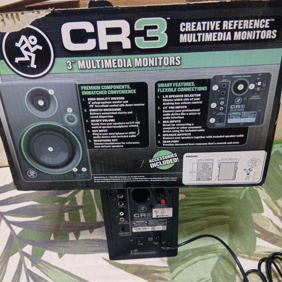 MACKIE CR3 アクティブスピーカー - メルカリ