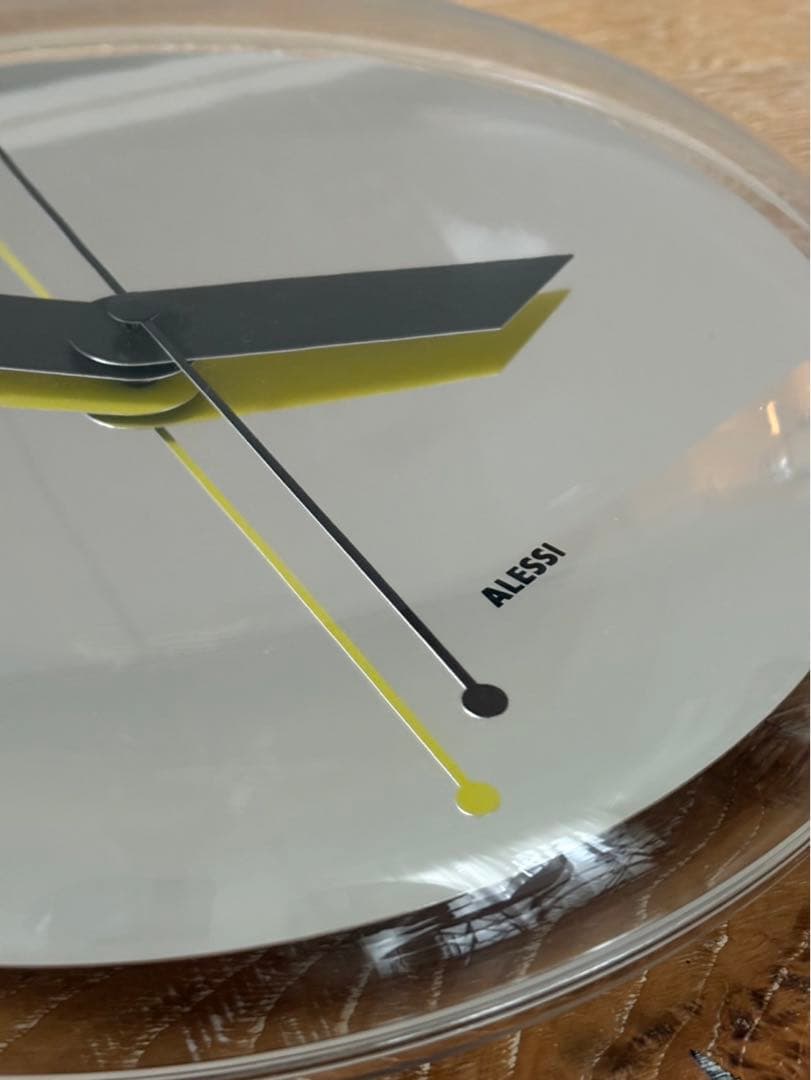 ALESSI アレッシィ掛時計 シルバー