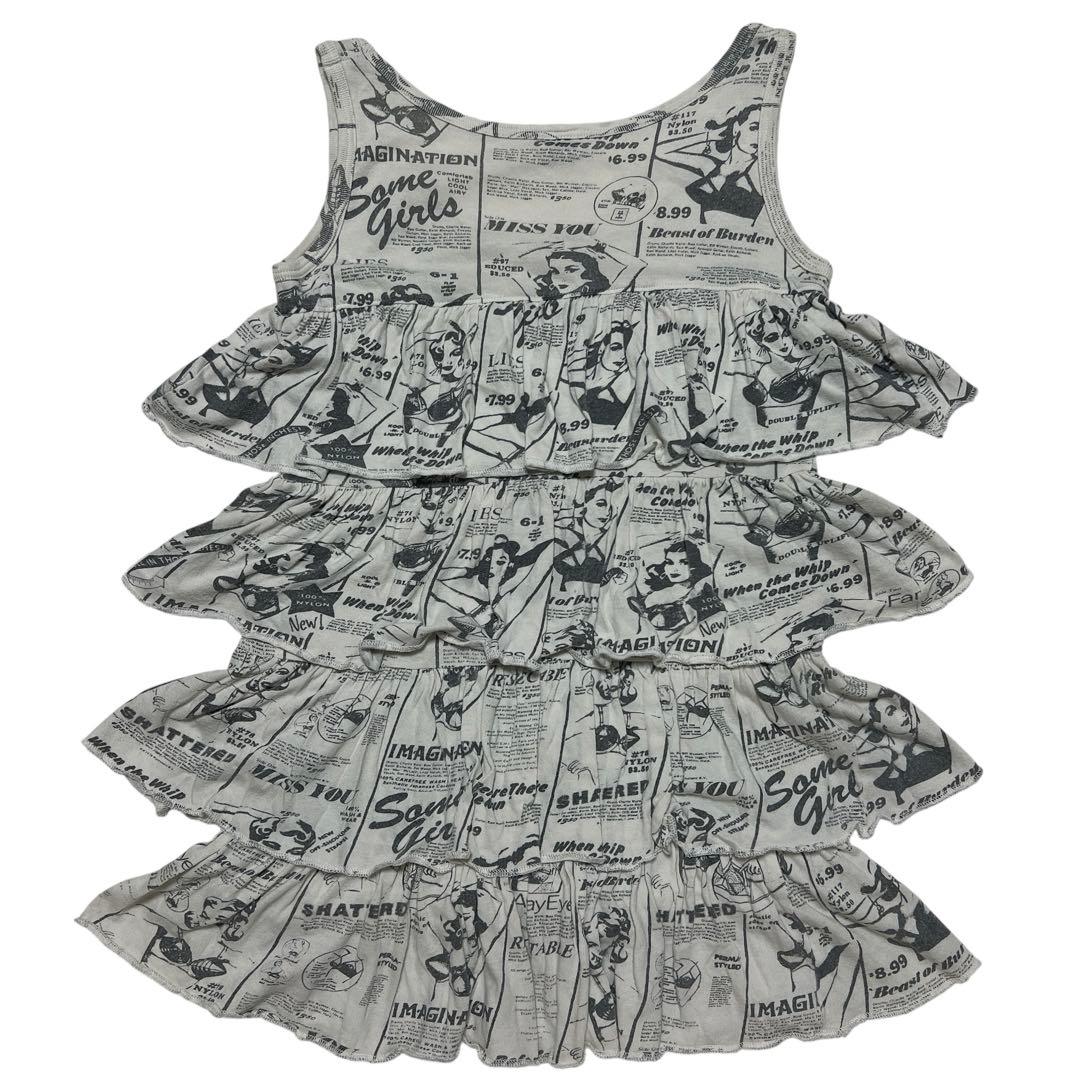 HYSTERIC GLAMOUR ローリングストーンズ フリルタンクトップ 希少