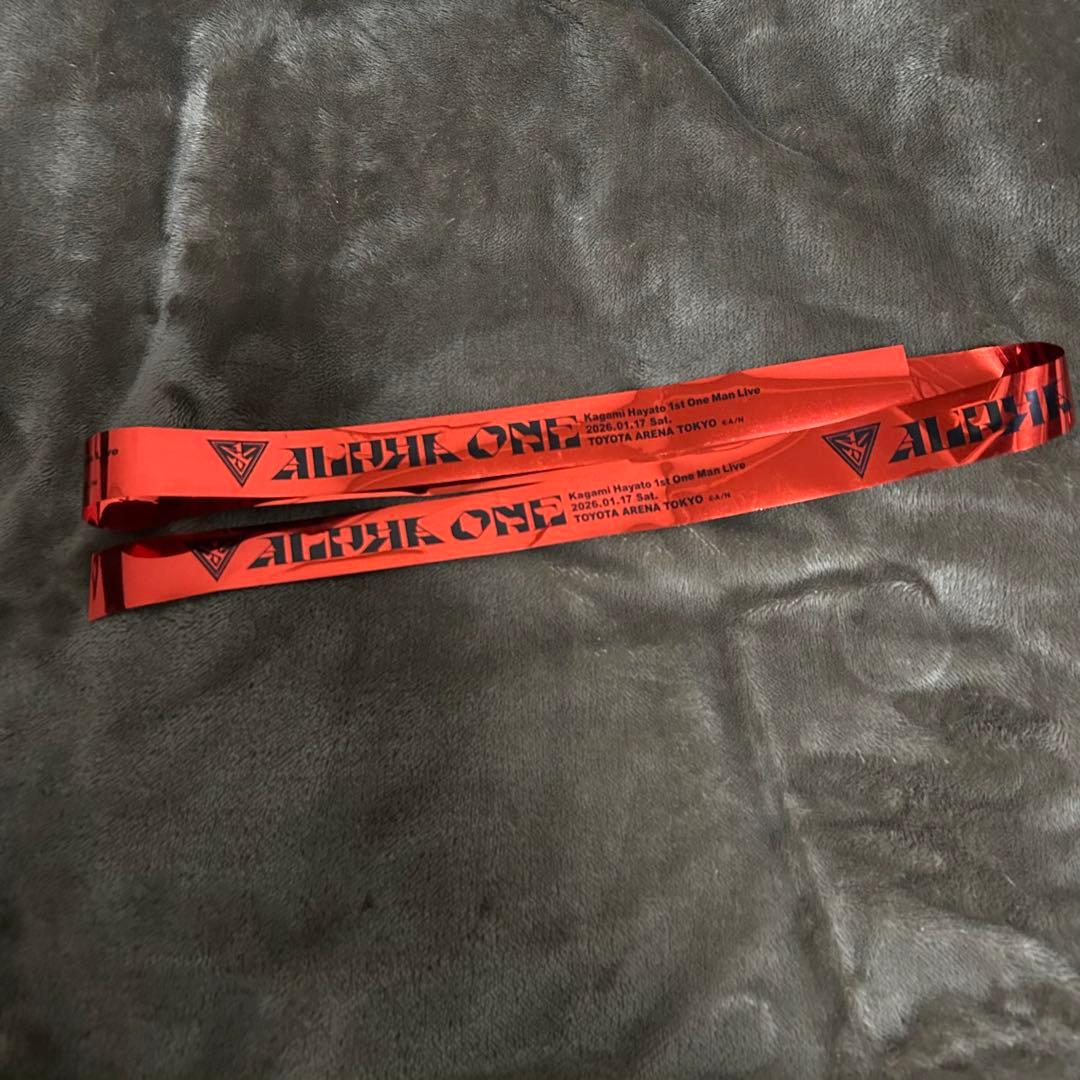 にじさんじ 加賀美ハヤト ワンマンライブ S席特典&銀テープ1枚 - メルカリ