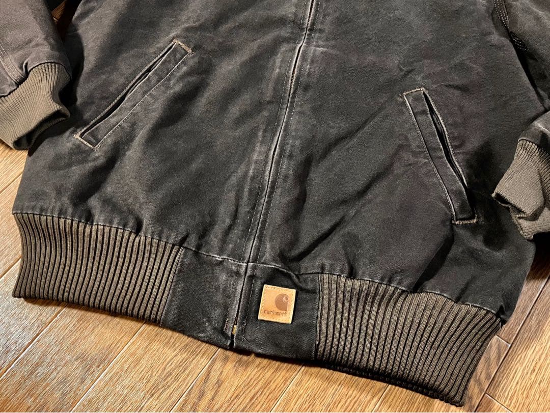 希少】00s カーハート サンタフェジャケット J14 ダークブラウン M
