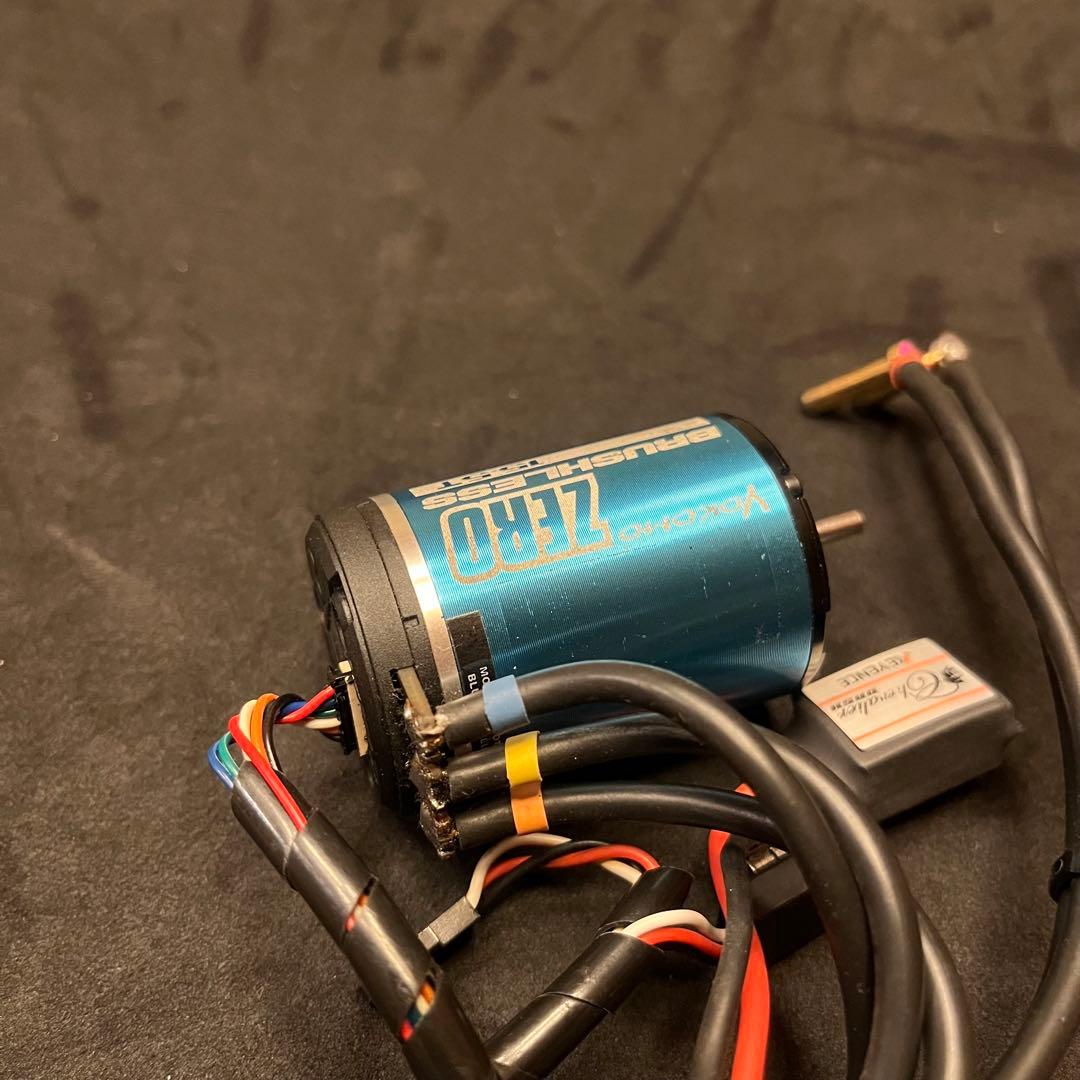 ブラシレスモーターESCセット④ホビーウイングXtreme+ヨコモZERO