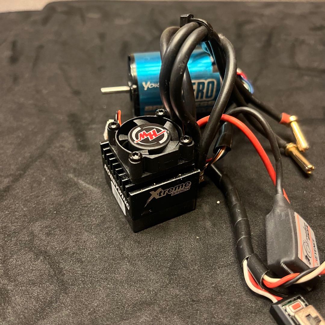 ブラシレスモーターESCセット④ホビーウイングXtreme+ヨコモZERO