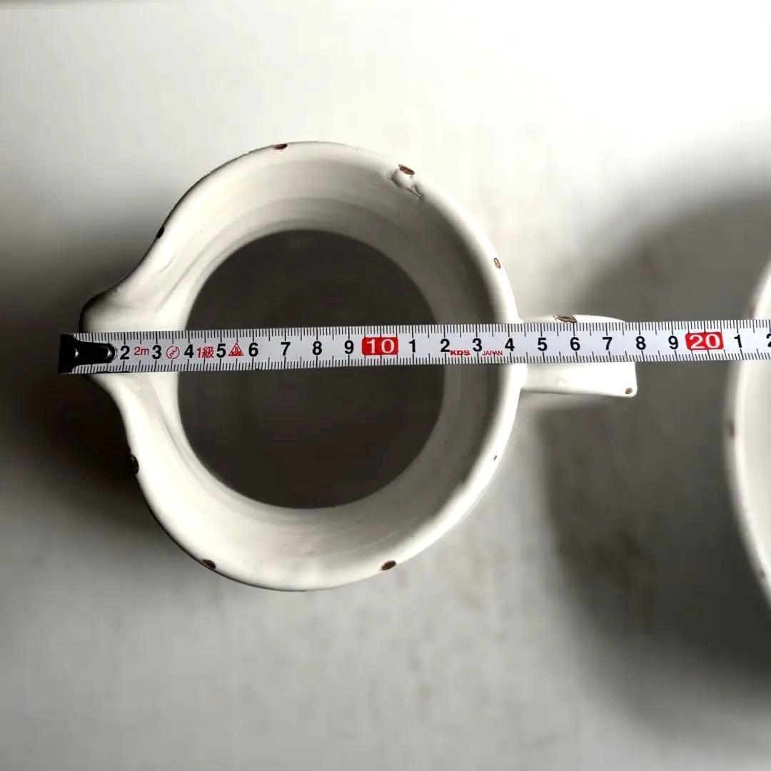 795 フランスアンティーク 雰囲気あるピッチャー&ボウル 蚤の市購入