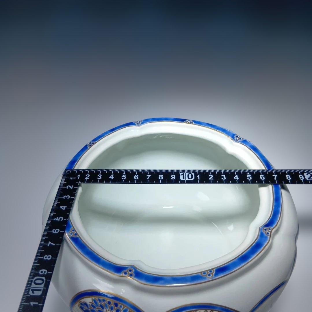 茶道具 金彩捻梅 水指 祥堂造 共箱