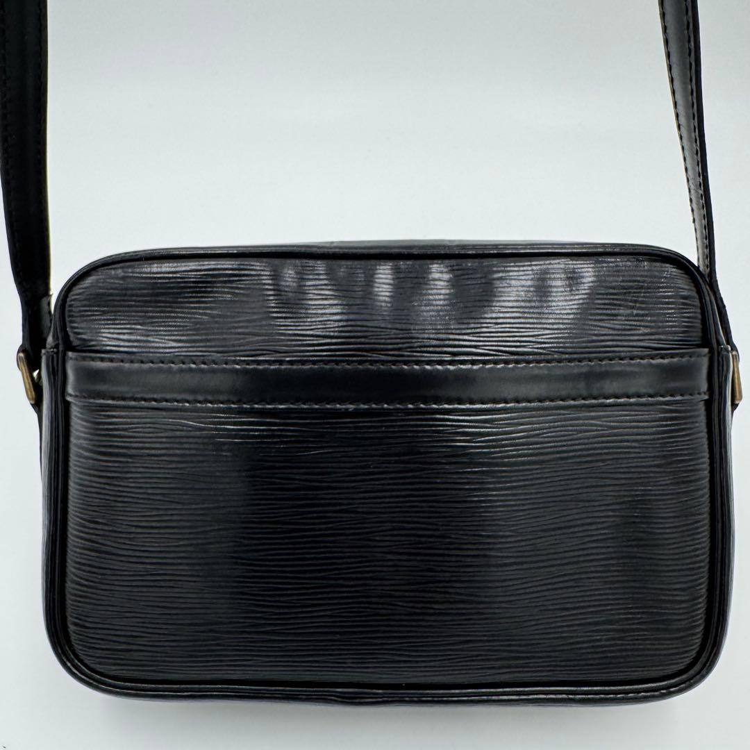 ルイヴィトン エピ トロカデロ24 レザー ショルダーバッグ 斜めがけ ブラック