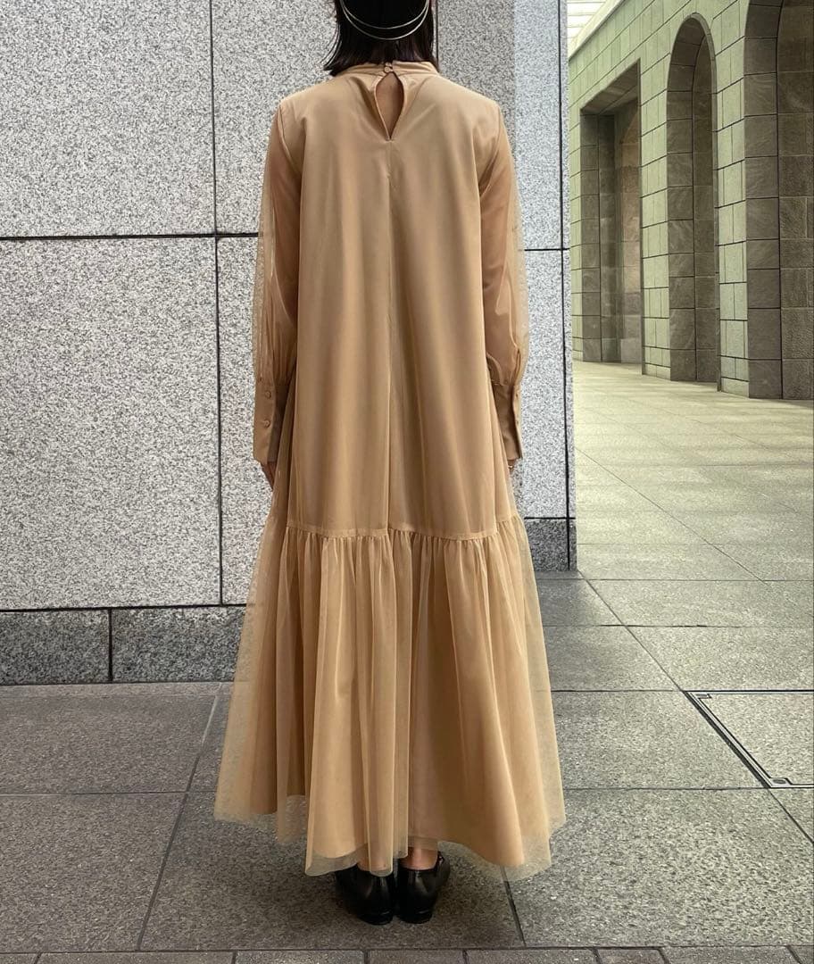 KATOチュールハイネックワンピース　CAPRICIEUX LE'MAGE