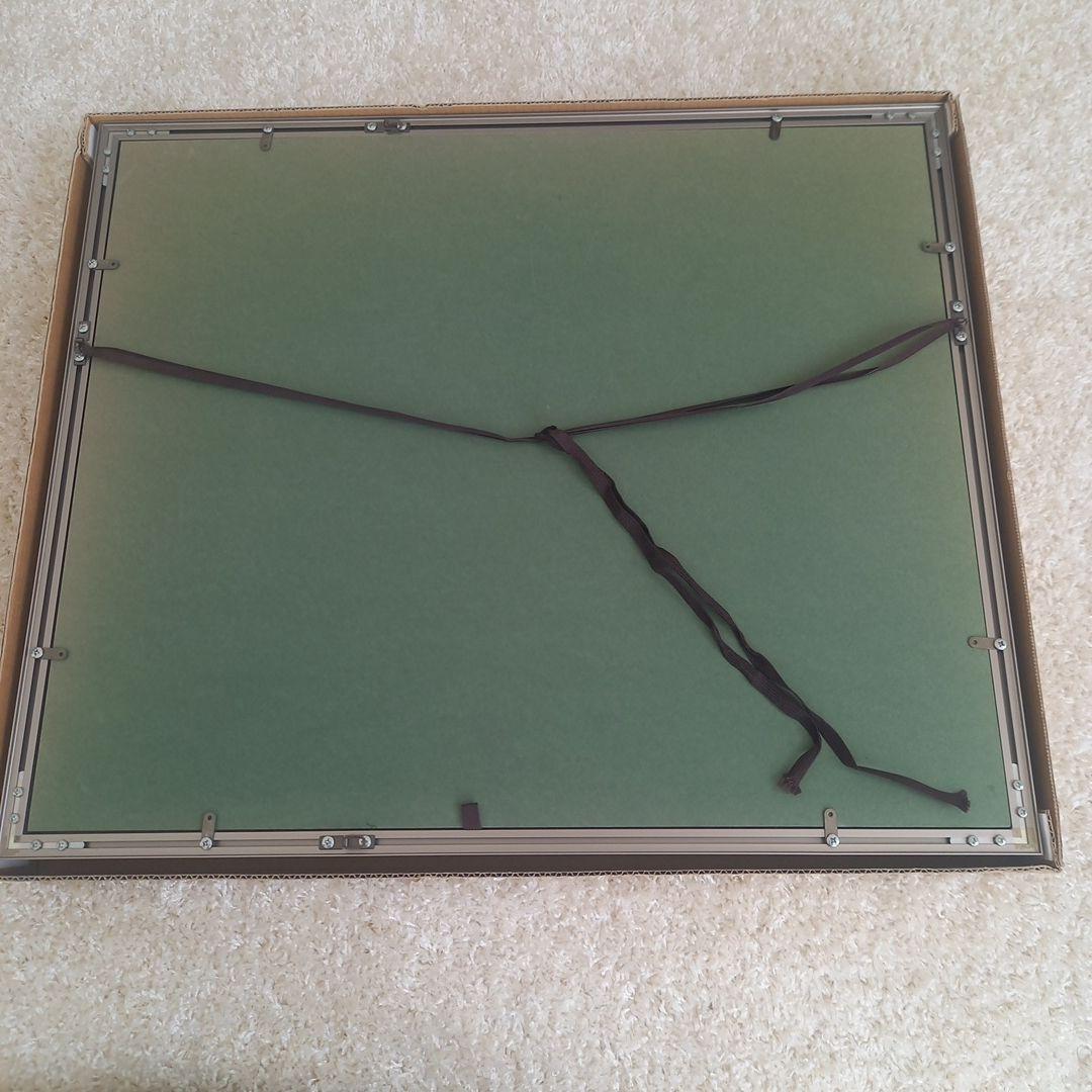 水面に浮かぶ睡蓮 油彩画 大判 - メルカリ