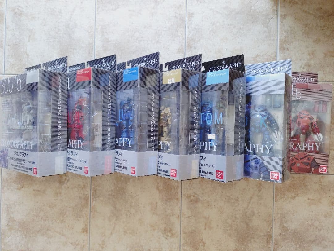 ガンダムフィックスフィギュレーション ジオノグラフィ まとめ売り(部品欠品有)