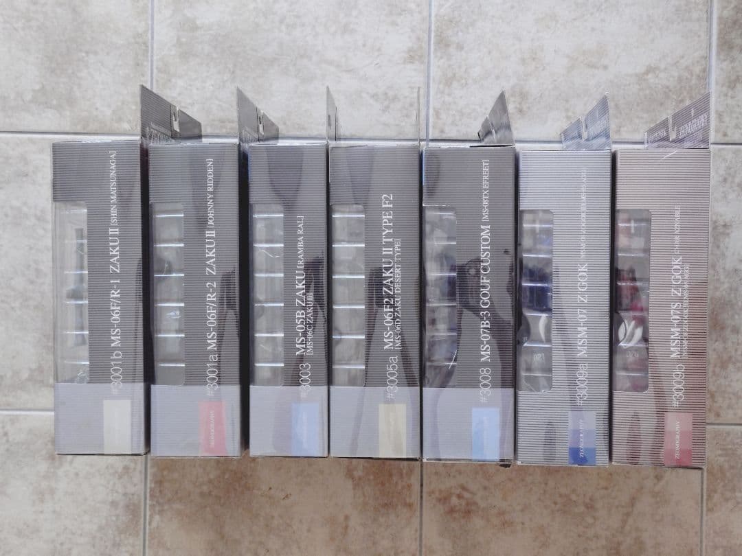 ガンダムフィックスフィギュレーション ジオノグラフィ まとめ売り(部品欠品有)