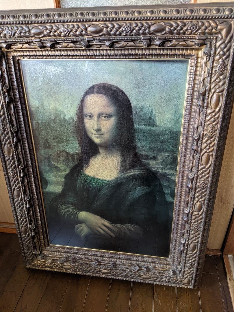 74年来日当時販売 モナ•リザ 【原画と同サイズ】の通販はau PAY