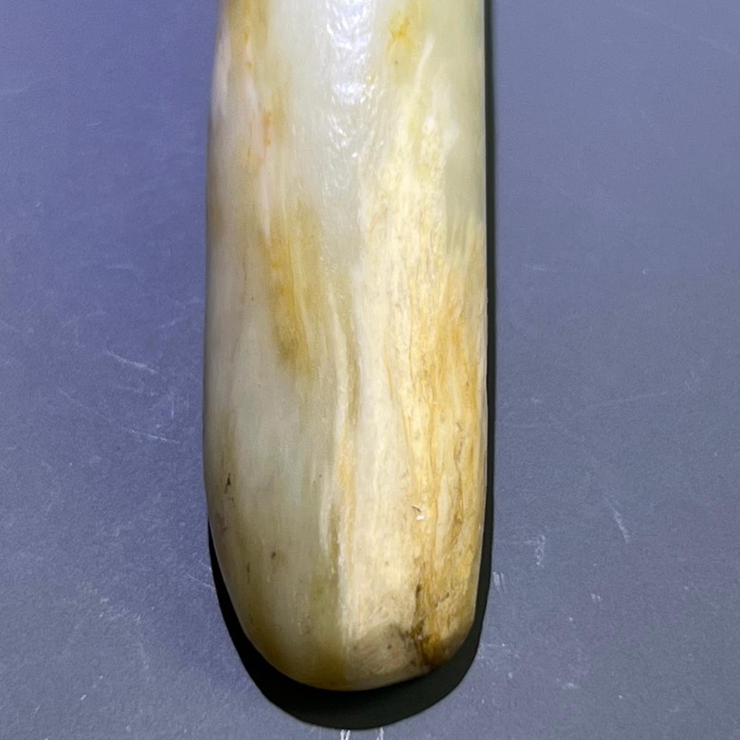 白玉龍帯鉤 清代 和田玉 古玉 古玉擺件 中国古玩 中国