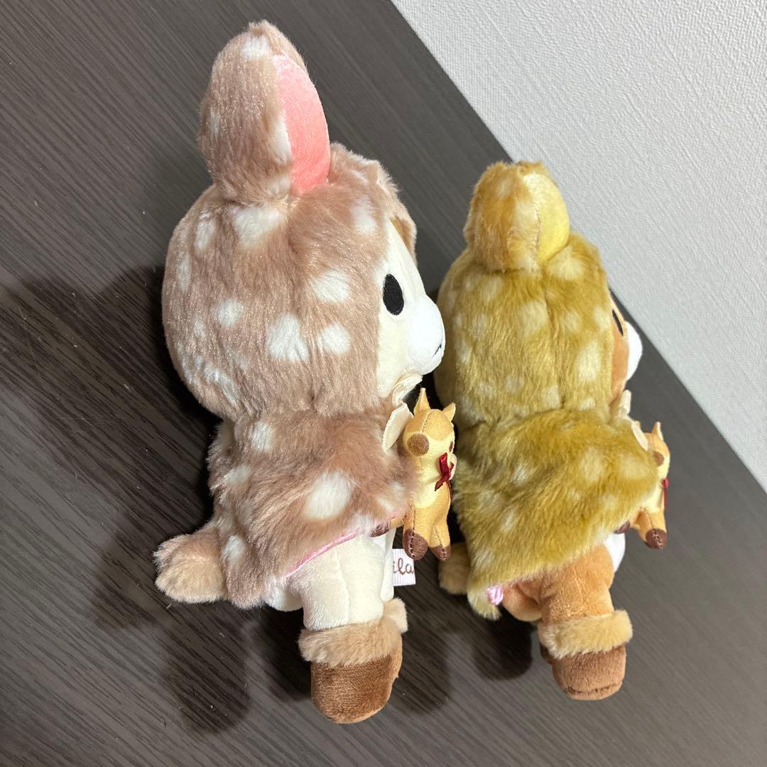 【希少】リラックマ ハッピーナチュラルタイム あつめてぬいぐるみ 小鹿 バンビ
