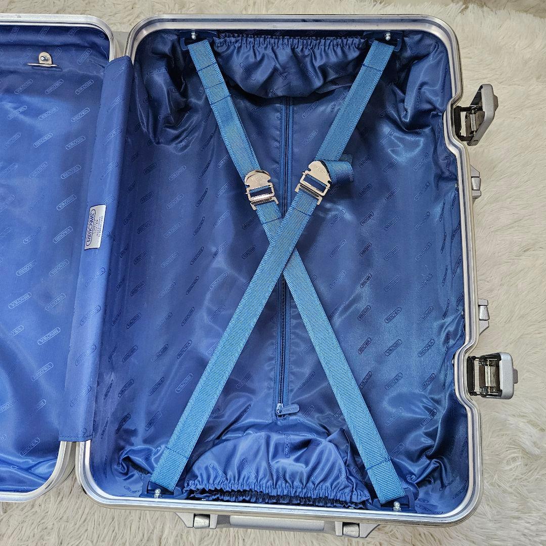 機内持込OK リモワ 32L トパーズ 青ロゴ キャリーケース92952