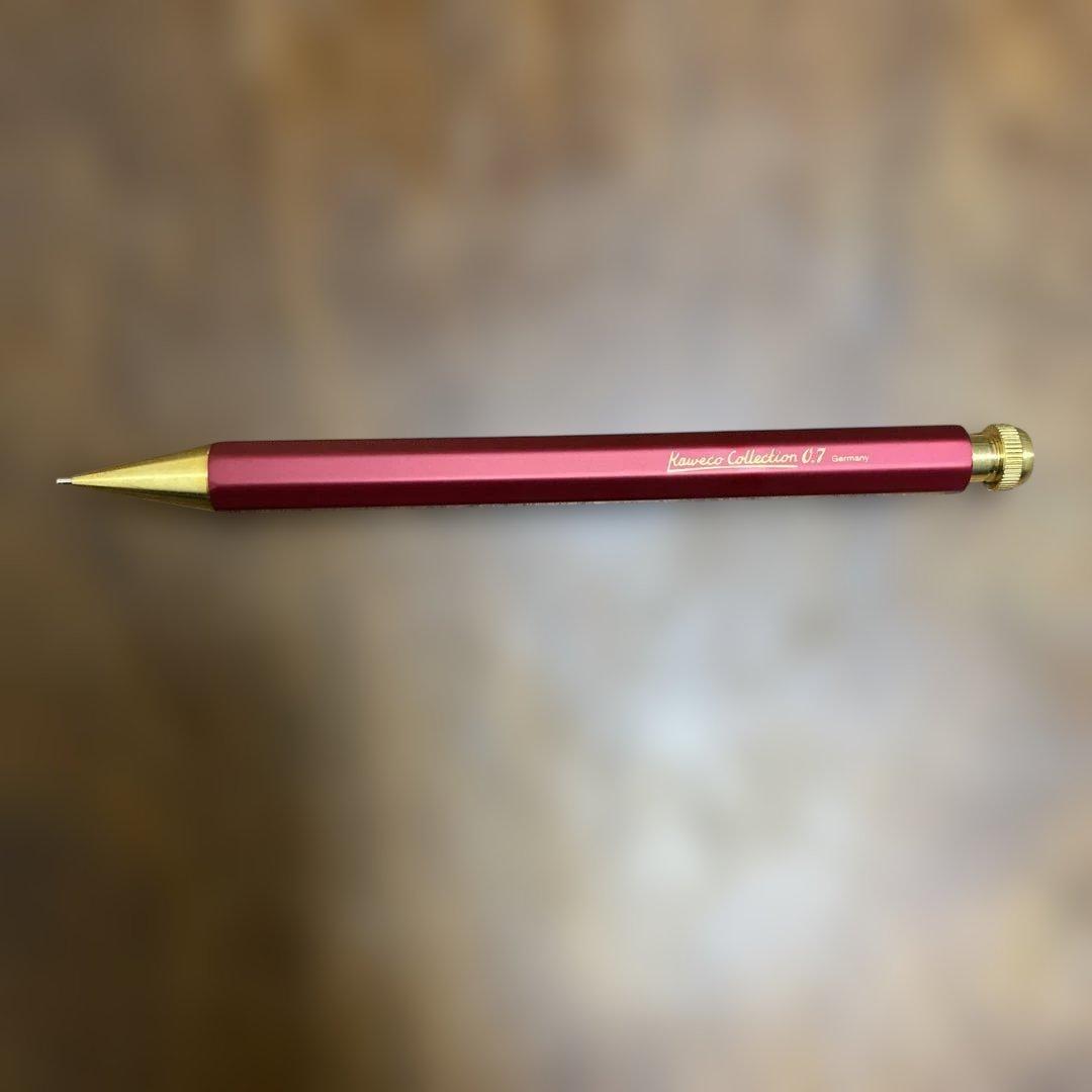 【美品レア】KAWRKO（カヴェコ）スペシャル　レッド　シャープペンシル0.7