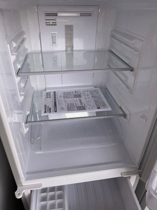 高年式】 2018年式 137L 2ドア冷蔵庫 シャープ SJ-D14D-S 2018年