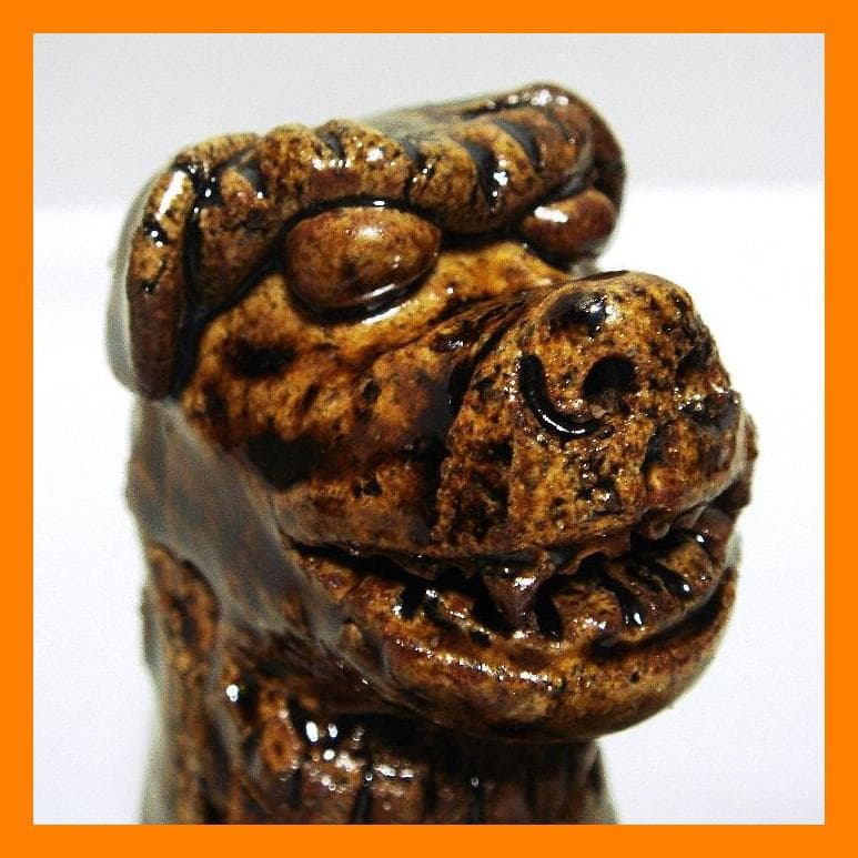 915『獅子狛犬 阿吽一対』 /骨董品 古美術 古道具 アンティーク