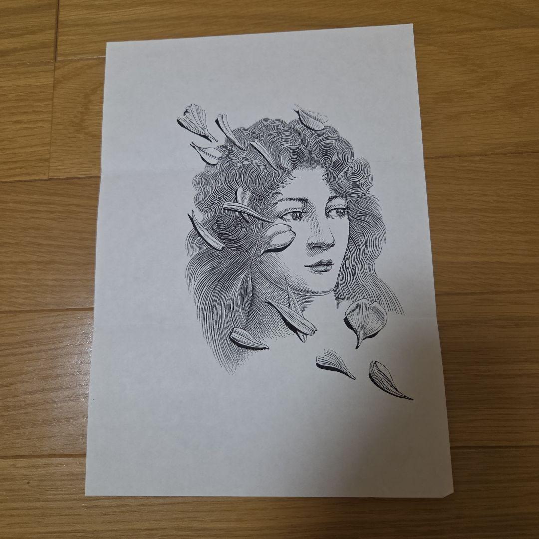 牧野 宗則「雪月夜」木版画・限定品・直筆サイン入り□日本を代表する