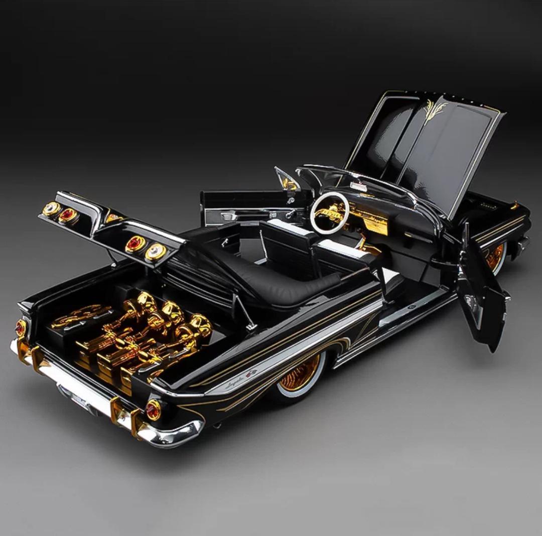 105-012 サンスター 1/18 シボレー インパラ Lowrider