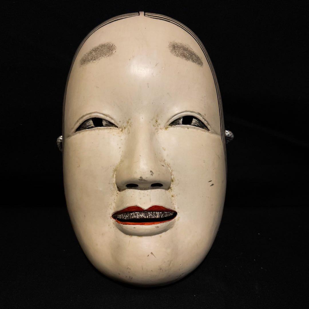 能面 おかめ ビンテージ 骨董 Japan - メルカリ