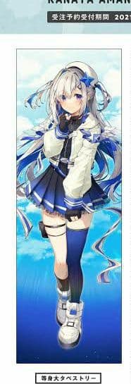 節約 ホロライブ 天音かなた おしお 等身大タペストリー ホロライブ天