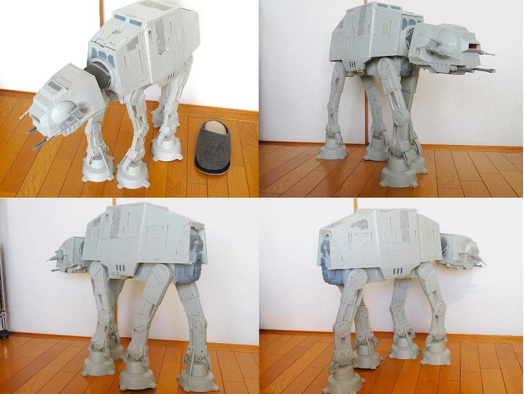 【希少中古お得セット】ハズブロ ラージビークル AT-AT　ホスの戦いセット