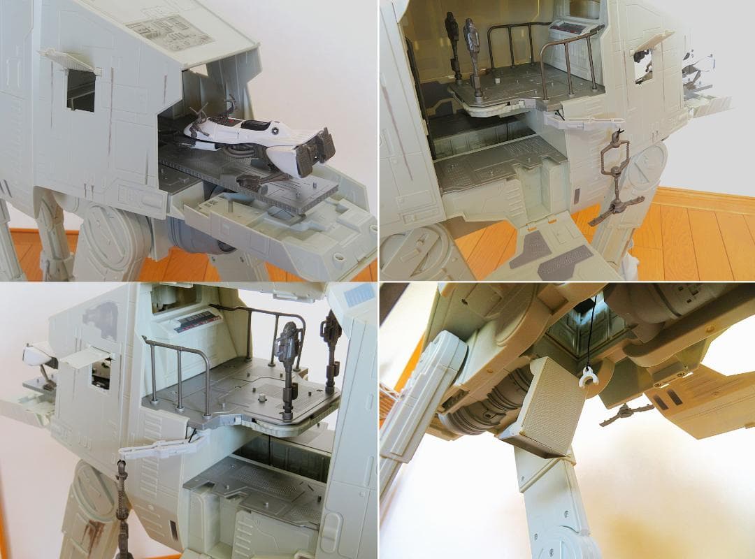 【希少中古お得セット】ハズブロ ラージビークル AT-AT　ホスの戦いセット