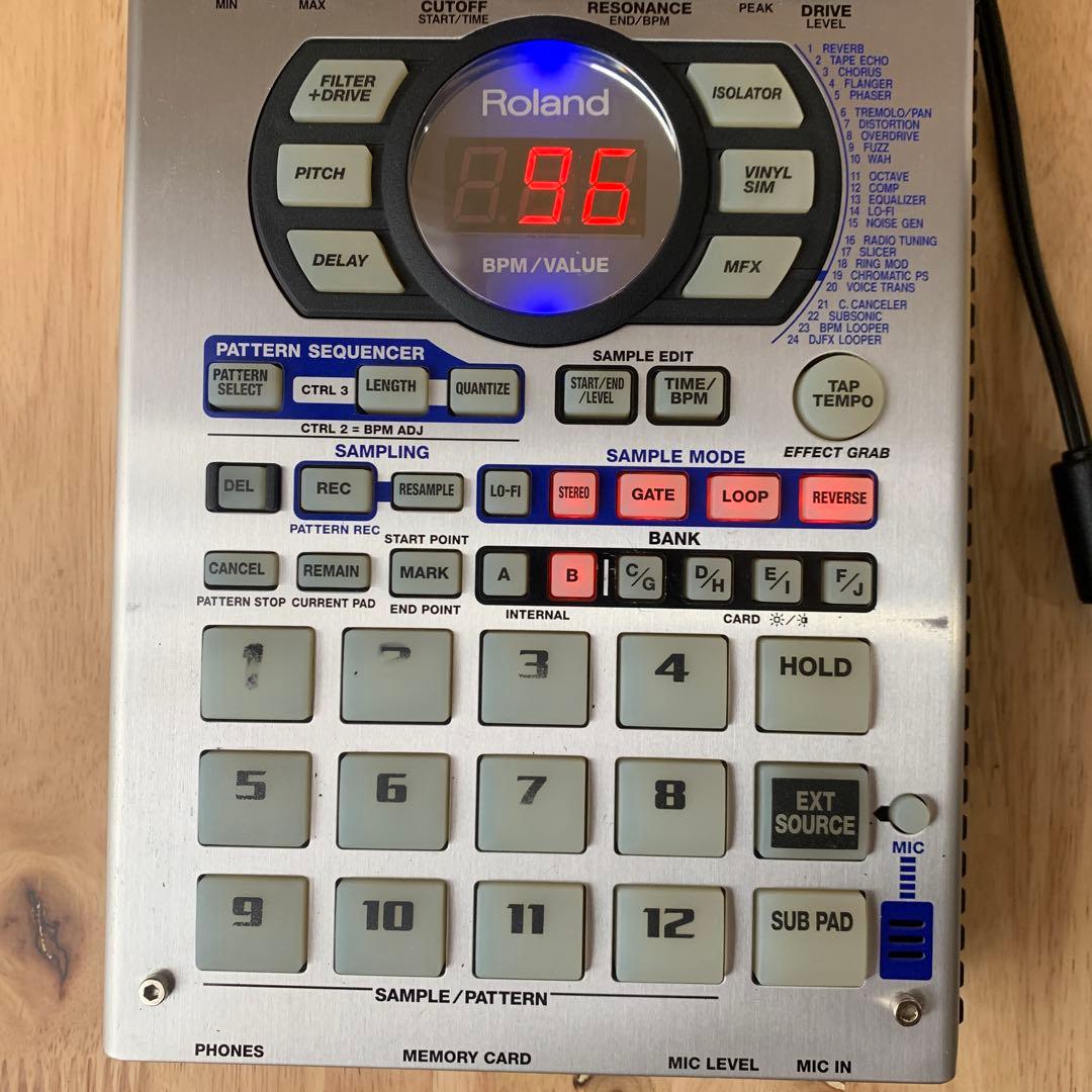 Roland SP-404 サンプラー 新品CF Roland SP-404 サンプラー AC