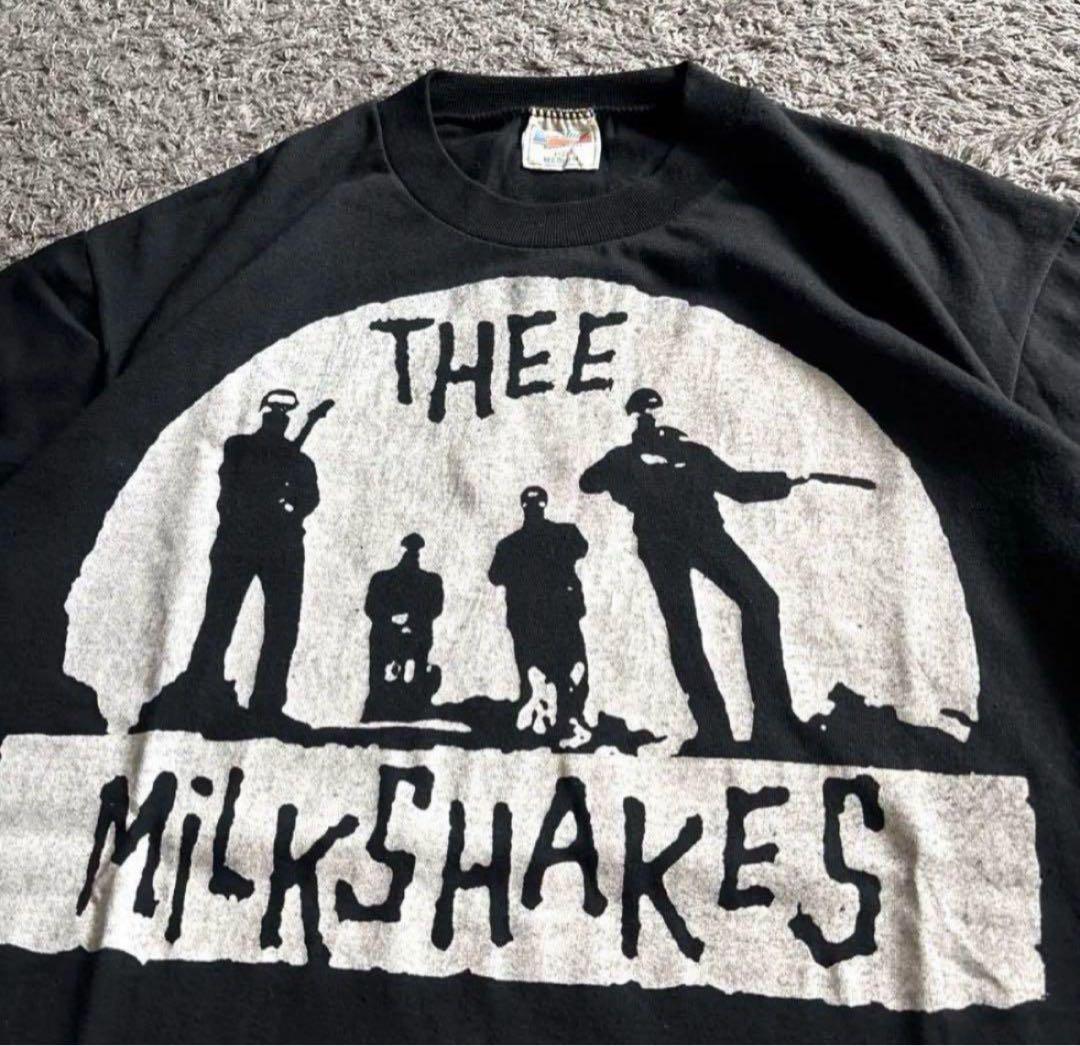 悶絶 80s THEE MILKSHAKES Tシャツ 当時物 VINTAGEの通販はau PAY