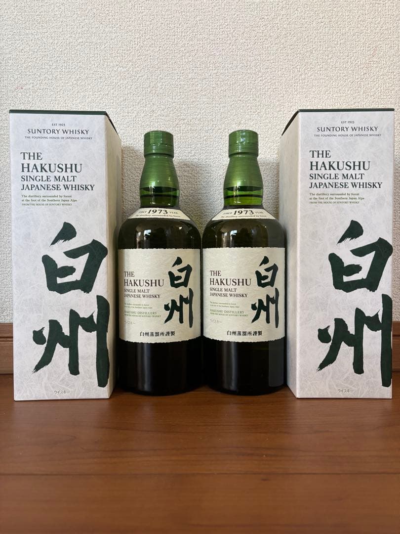 THE HAKUSHU シングルモルトウイスキー ボックス