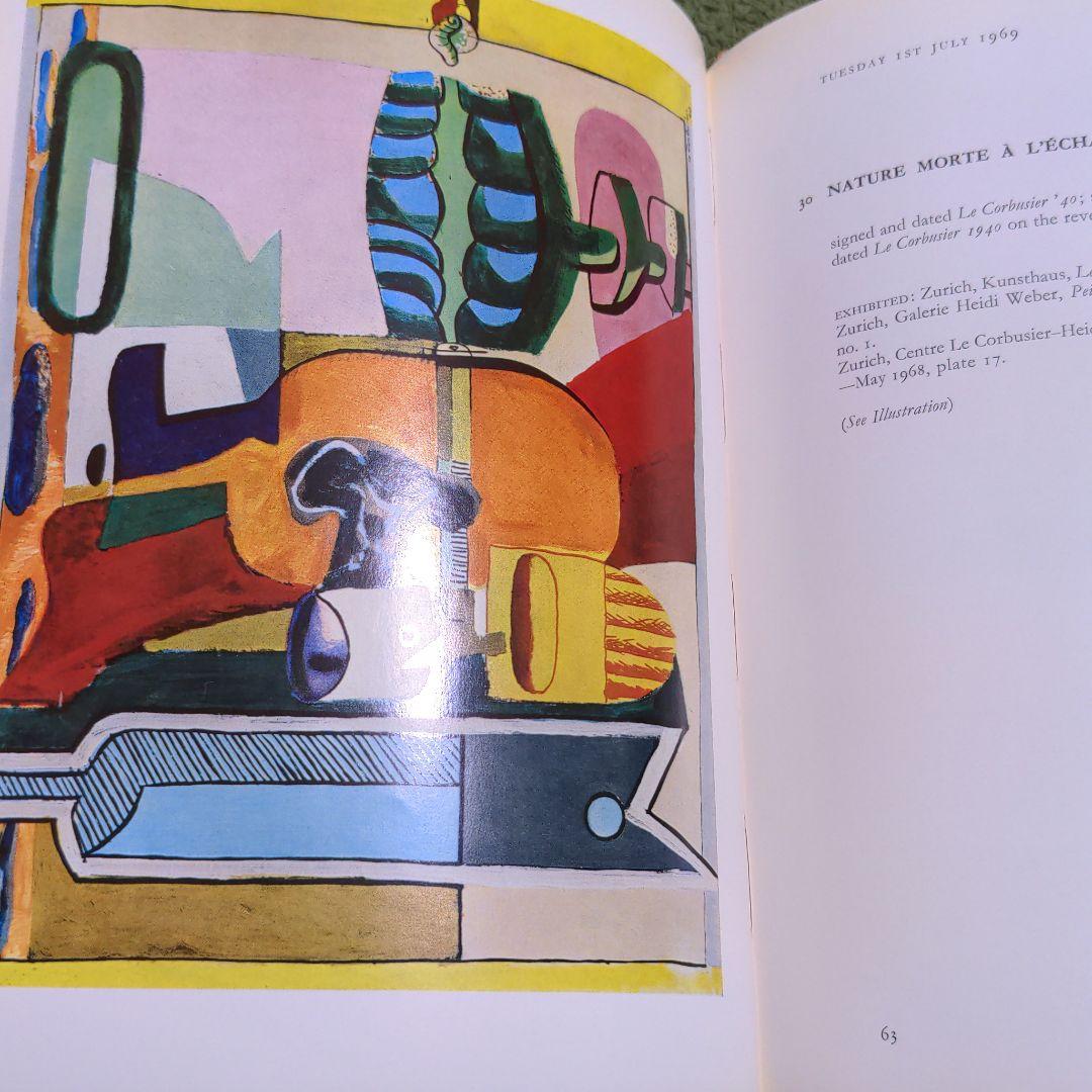 激レア ル・コルビュジエ 1969年 サザビー競売展覧会作品集 - メルカリ