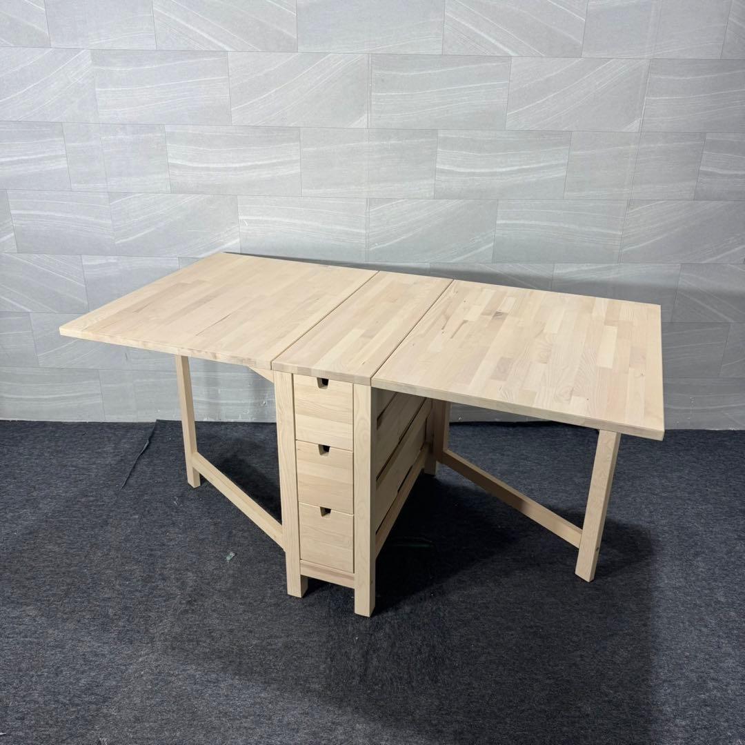 IKEA 伸縮テーブル ノールデンゲートレッグ おしゃれ 家具 d5141