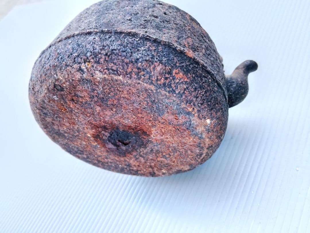 龍文堂造 鉄瓶 茶道具 煎茶道具 時代物 アンティーク(あ14)