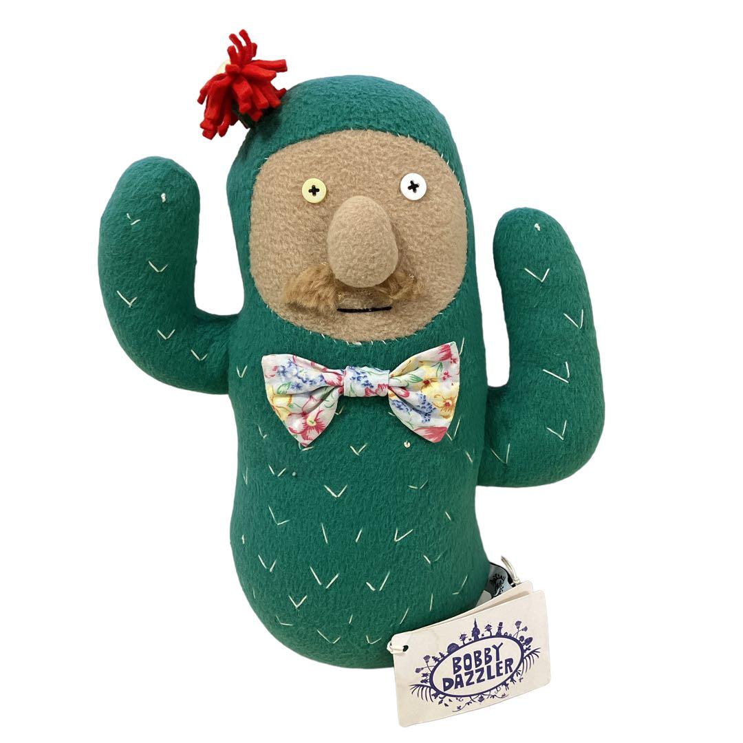 タグ付き ボビーダズラー サボテン ぬいぐるみ