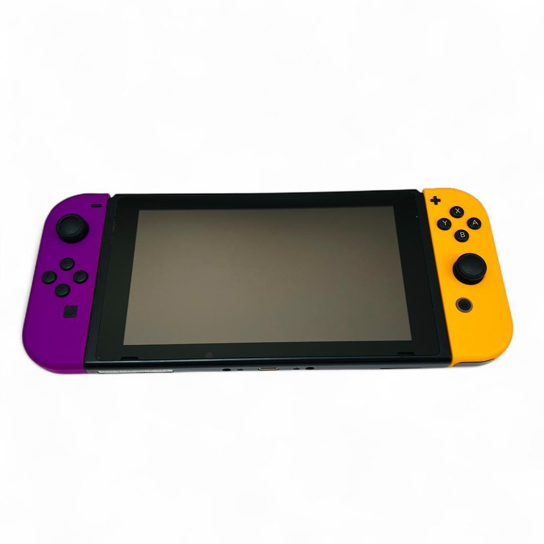 ニンテンドー Switch カスタマイズ パープル/オレンジ