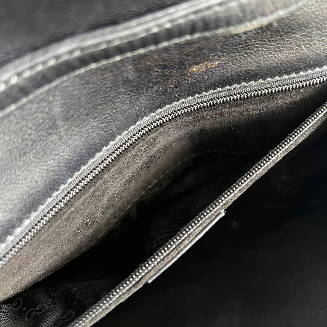 バッグ OLD GUCCI LEATHER ONE SHOULDER BAG