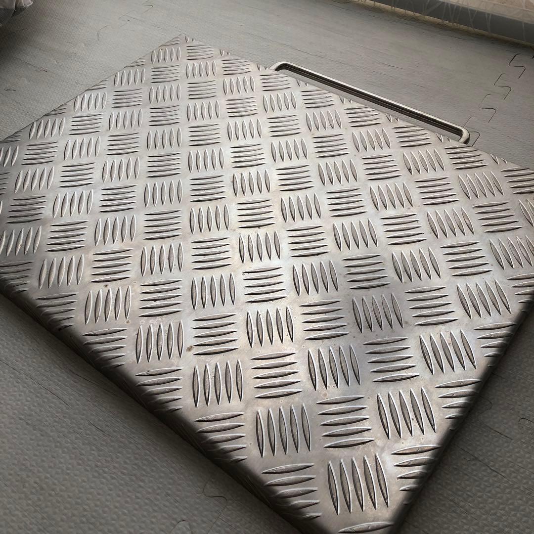 シェルコン50 縞板天板テーブル　フリーダム